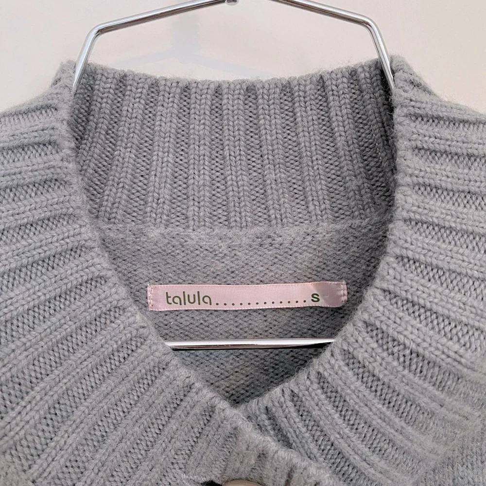 Talula grey, small, cardigan - Picture 2 of 5